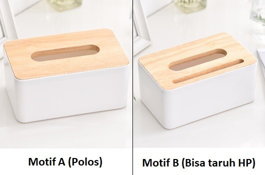 Kotak Tisu Kayu / Tissue Box - ZJ001