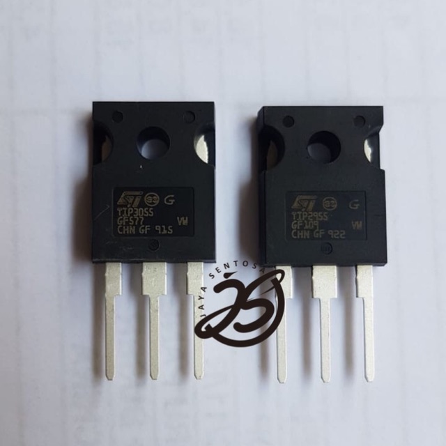 TIP2955-3055 ST ASLI (1SET) TIP2955-TIP3055 TIP2955 - TIP3055 ST ASLI