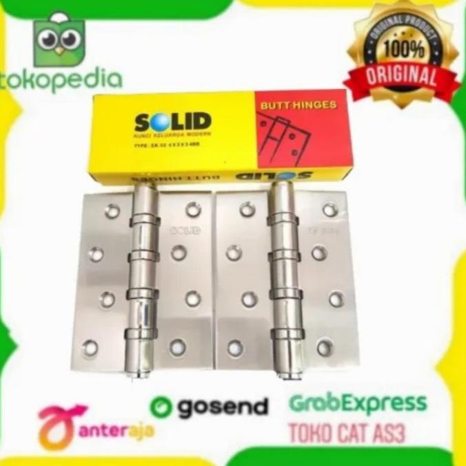 :::::::] Engsel Pintu 4 inci SOLID Original