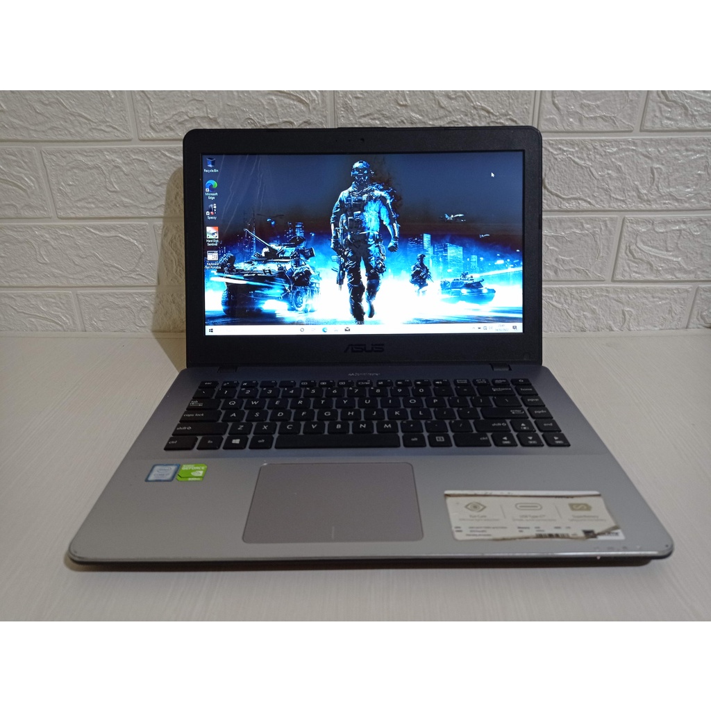 Asus A442UR Core i7-7500U SSD 256GB VGA Nvidia 940mx Gen 7 Laptop Second Bekas Gaming Desain Gen7 Ka