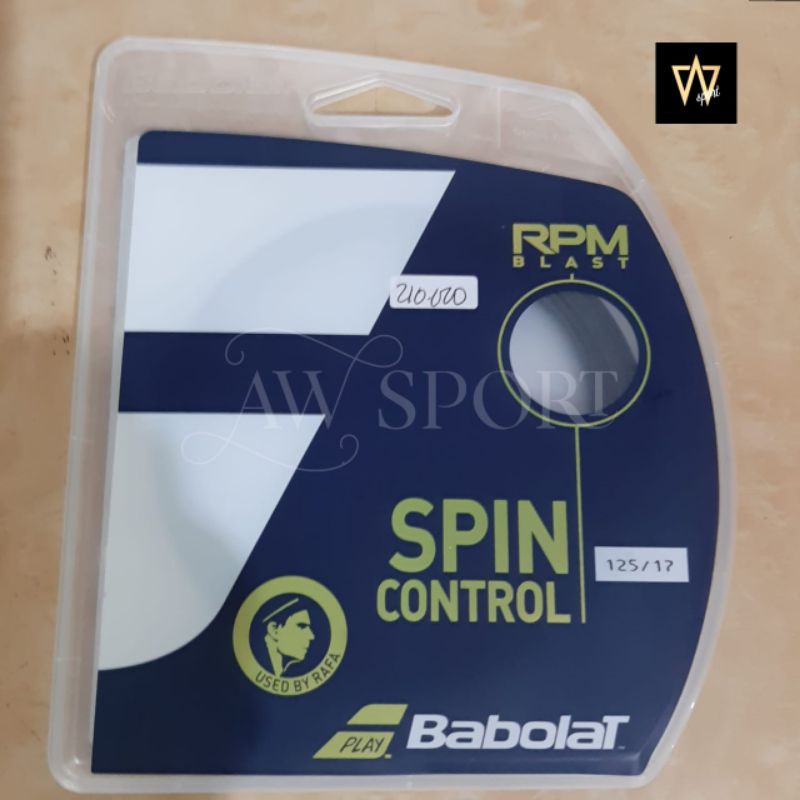 Senar Tenis Babolat RPM Blast Spin Control 125/17 / Senar Raket Tenis