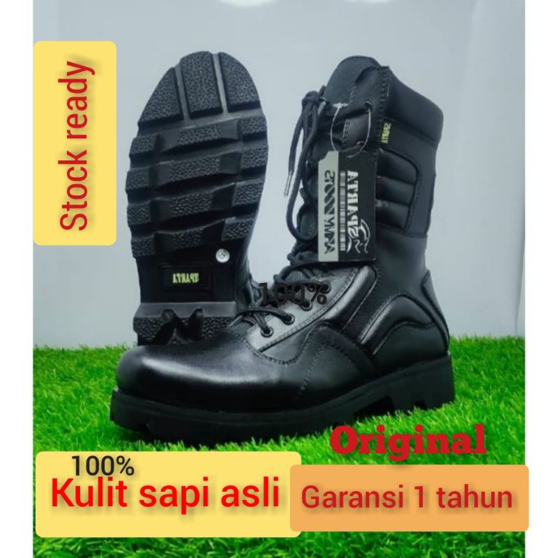 Sepatu Pdl Jatah Dinas TNI ABRI Polisi Polri Security Satpam Satpol pp Banser terbaru