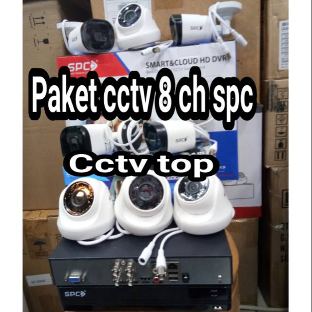 Paket cctb spc bazoka series 2mp + hdd 500gb murah