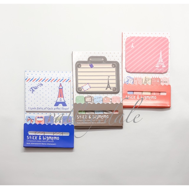 

MS012 Sticky notes & memo Paris