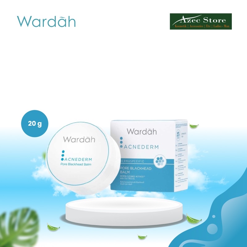 Wardah Acnederm Pore Blackhead Balm 20gr