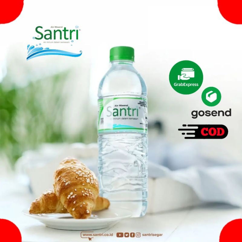 Jual Air Minum Kemasan Botol Santri 600 Ml Shopee Indonesia 9294