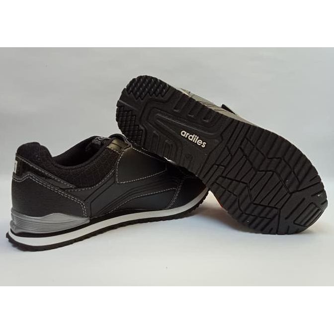 BARANG MURAH SEPATU SEKOLAH ANAK VELCRO ARDILES AIOLOS HITAM SEPATU ANAK SD SMP KEKINIAN