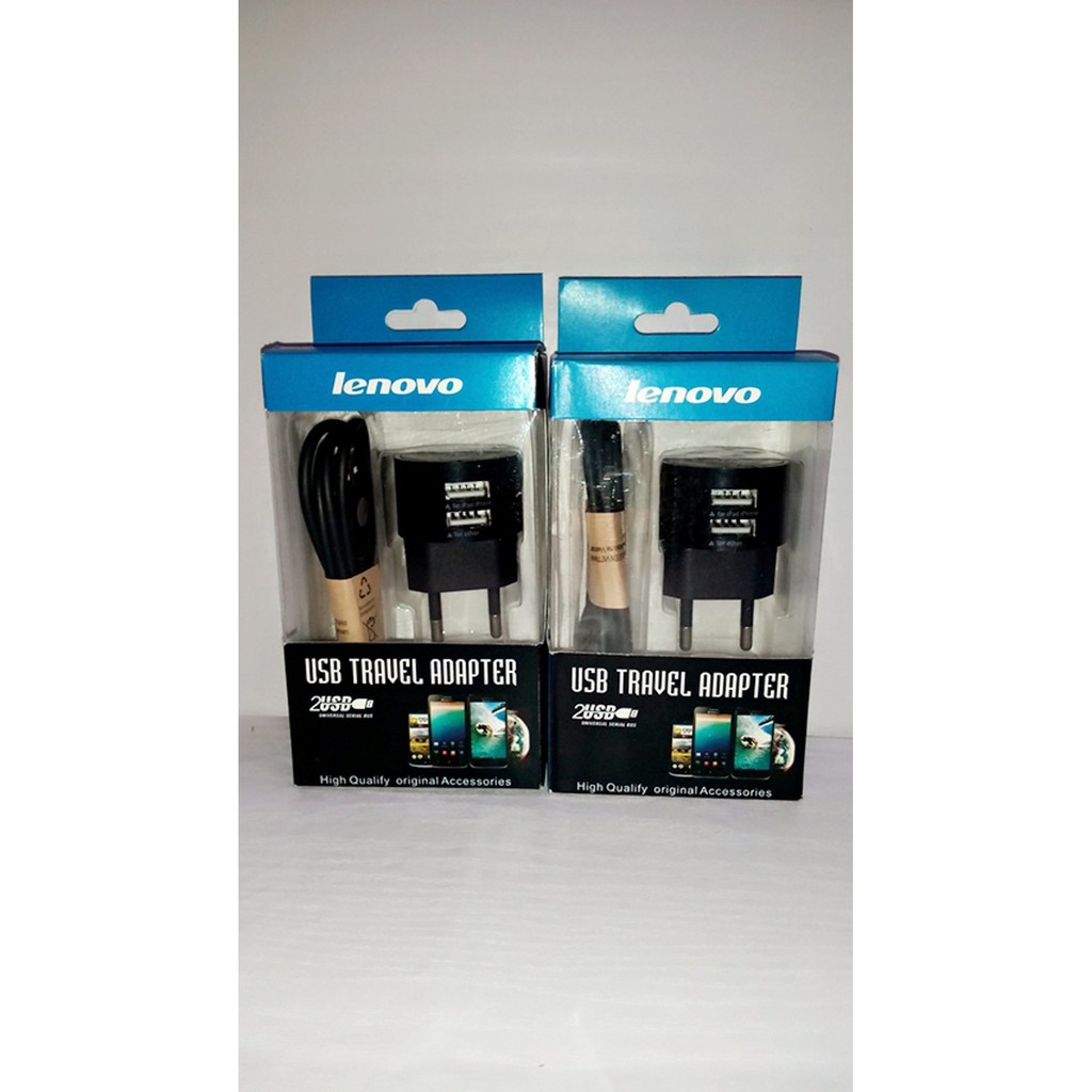 CHARGER LENOVO 2PORT USB / TRAVEL CHARGER LENOVO 2PORT