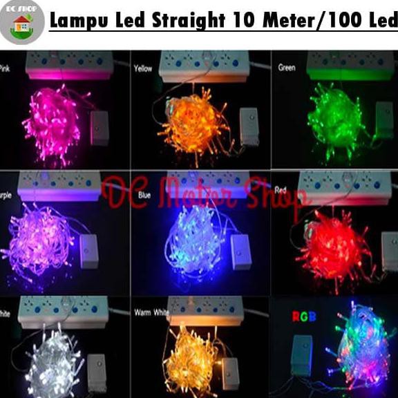 Lampu tumblr / tumblr lamp /lampu hias/natal LED 10m / 10meter 100 LED - White