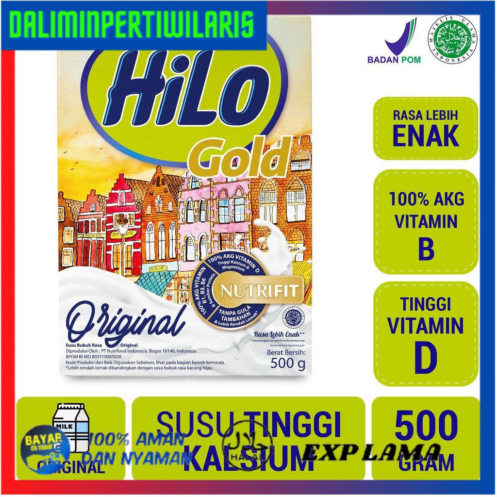 

( BISA COD ) HiLo Gold Original 500 gr SPECIAL [Kode 1|Kode 2|Kode 3|Kode 4|Kode 5|Kode 6|Kode