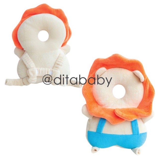 Head Protector baby pad boneka, ransel Bantal Pelindung Kepala Bayi Karakter Bantak kepala anti bentur alat belajar jalan