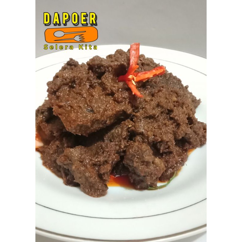 

Rendang Khas Minang TERENAK ala Dapoer Selera 300 gr