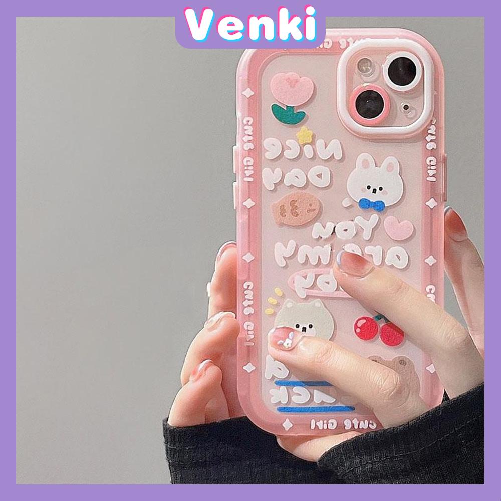 iPhone Case Silicone Soft Case Clear Case Fluorescent Color Airbag Shockproof Protection Camera Cartoon Cute Compatible For iPhone 11 Pro Max 13 Pro Max 12 Pro Max 7Plus xr XS Max