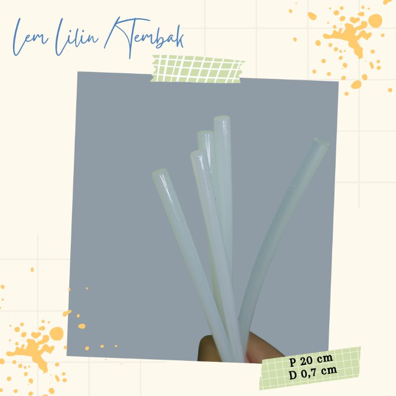 Lem tembak /Lem lilin /Refil Lem tembak