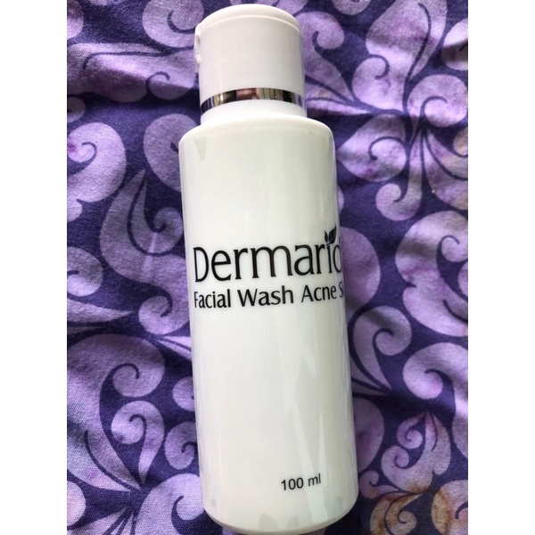 dermarich facial wash acne