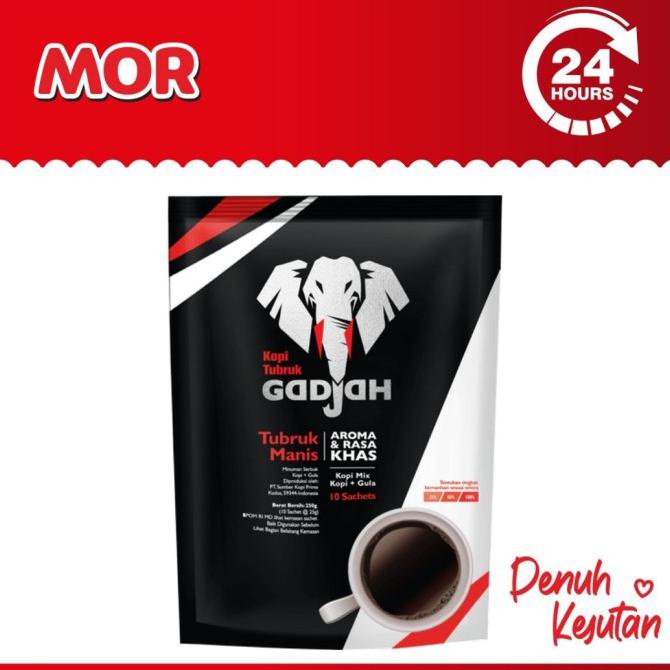 

Star Gadjah Kopi Tubruk Manis Coffee 2In1 10S X 25 Gr Promo