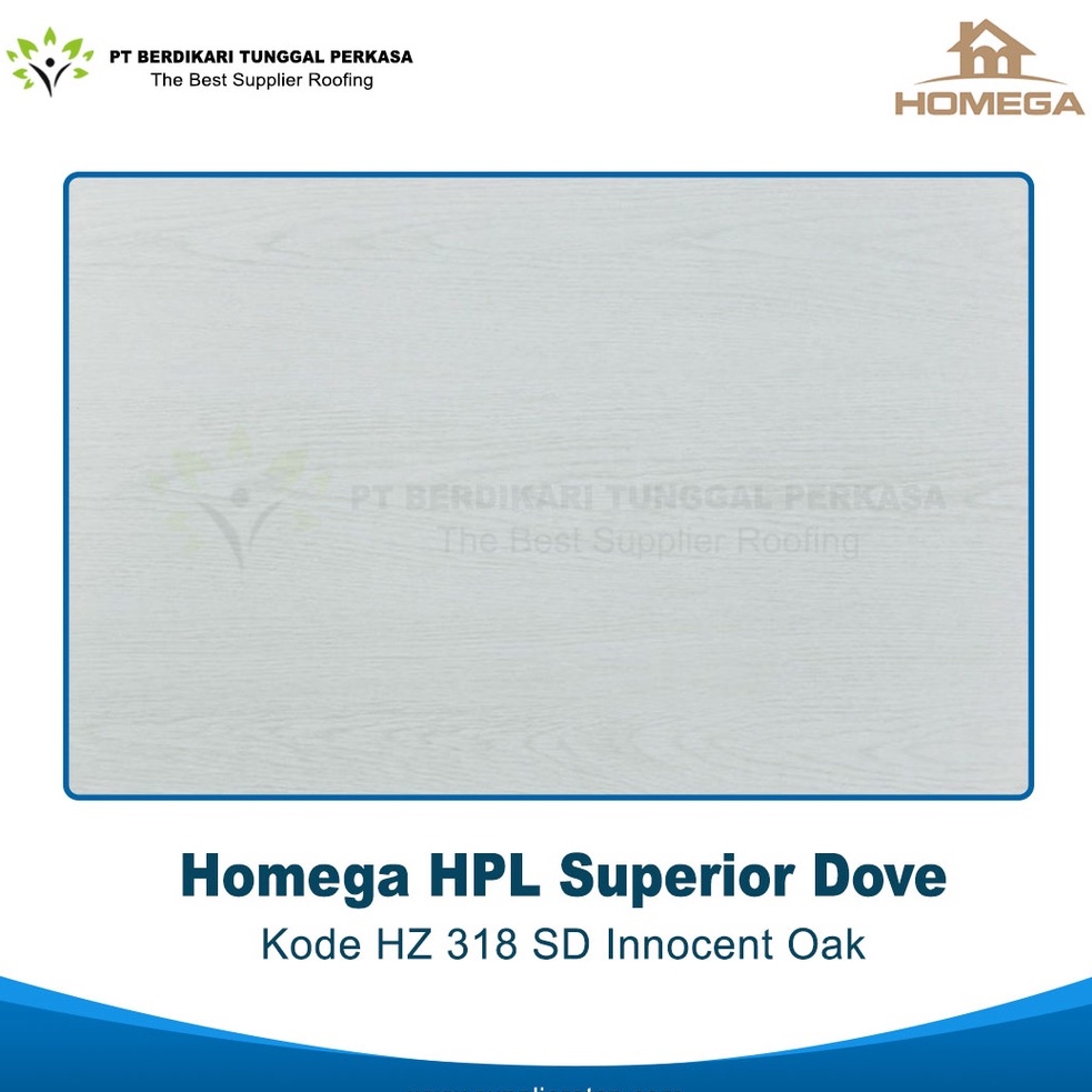 Pelapis Kayu HPL / Homega HPL Superior Dove
