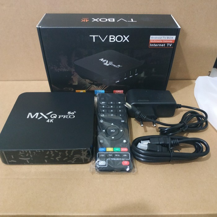 Tv Box Android MXQ 5g 4K Smart TV Media Player 2/16 Gb Gratis Remot