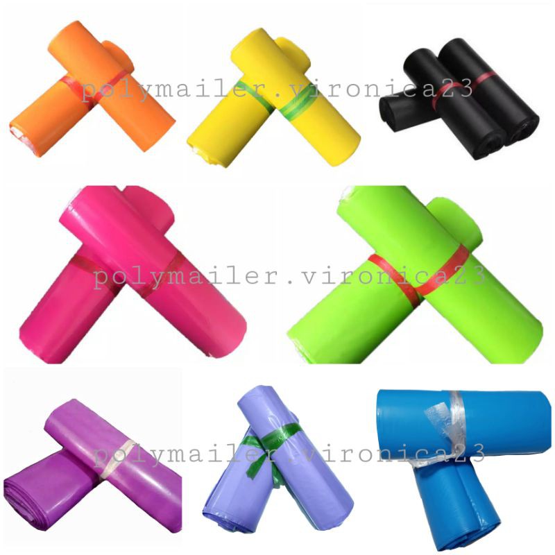 

PLASTIK POLYMAILER PACKING RAINBOW ECER