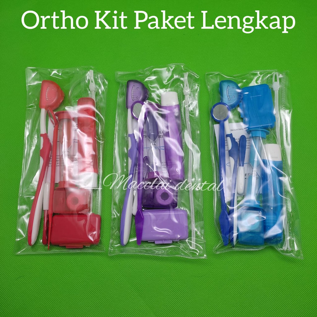 SIKAT ORTHO KIT ORTHODINTIC KIT DENTAL PAKET LENGKAP