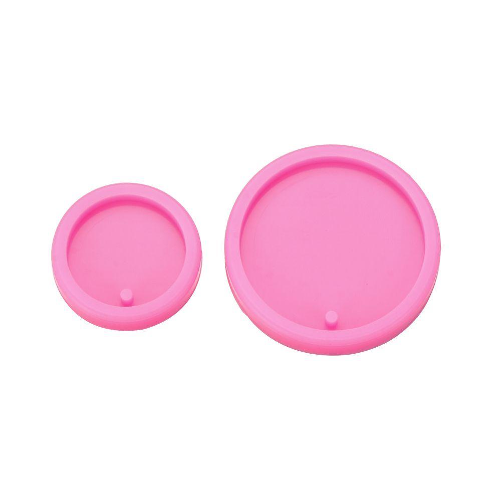 Top Cetakan Silikon DIY Kerajinan Liontin Gantungan Kunci Clay Mold