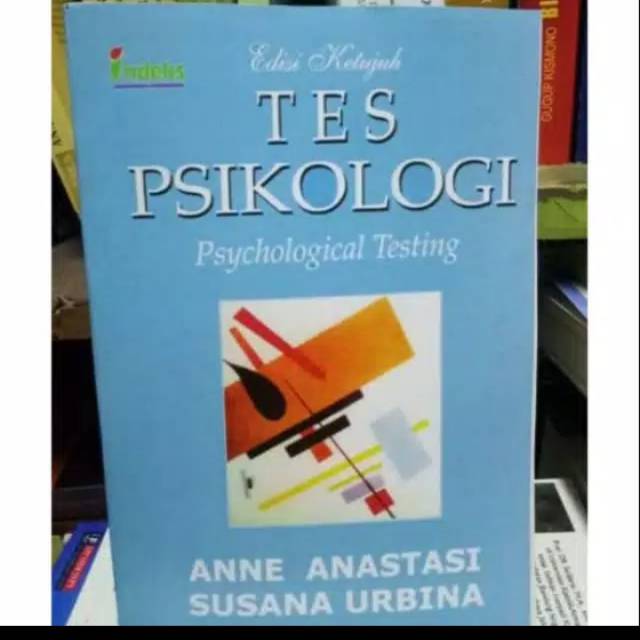 

Buku TES PSIKOLOGI edisi ketujuh by ANNE ANASTASI