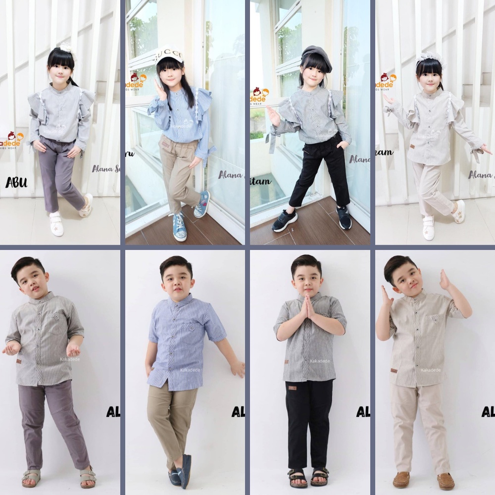Setelan Anak Alan dan Alana