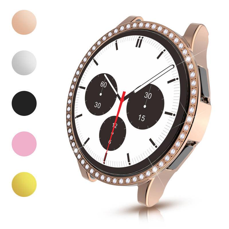 Casing Hard Case Bumper Samsung Galaxy Watch 4 5 Pro 40mm 44mm 42mm 46mm Hias Berlian Imitasi