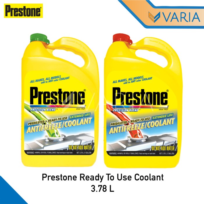 Prestone Ready To Use Radiator Antifreeze Coolant 3.78 L 1 Gallon