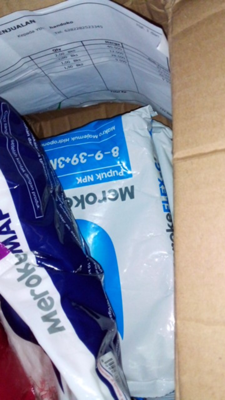 Meroke Flex-g 1 Kg - Nutrisi Makro & Mikro Lengkap Hidroponik Grade