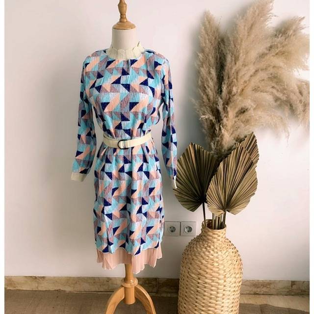 Tunik Plisket Import