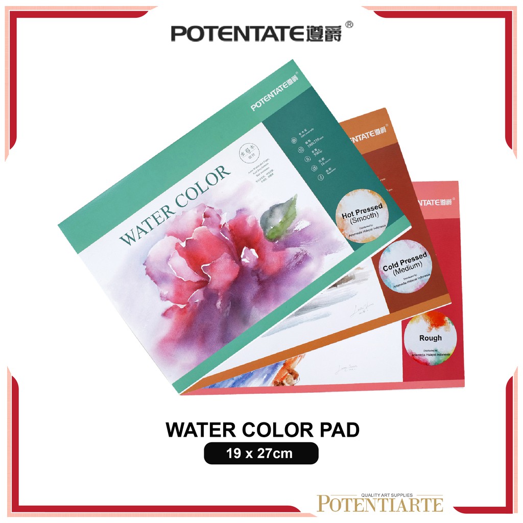 

Kertas Cat Air Potentate 19,5x27cm Watercolor Paper Pad