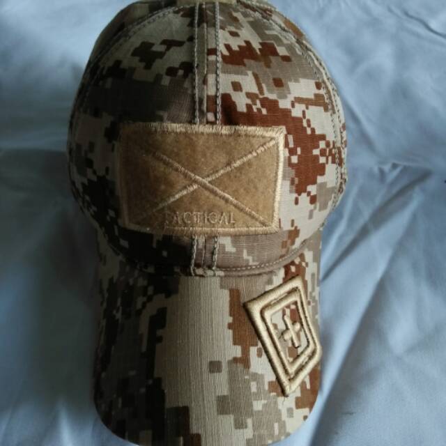 Topi tactical loreng gurun/desert,camo oak cotton bordir