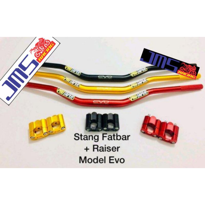 Stang stir kemudi protaper fatbar plus reser evo low universal vixion crf klx wr 155 cb mega pro tiger tiger verza rxk beat street xride xable mt15 wr175