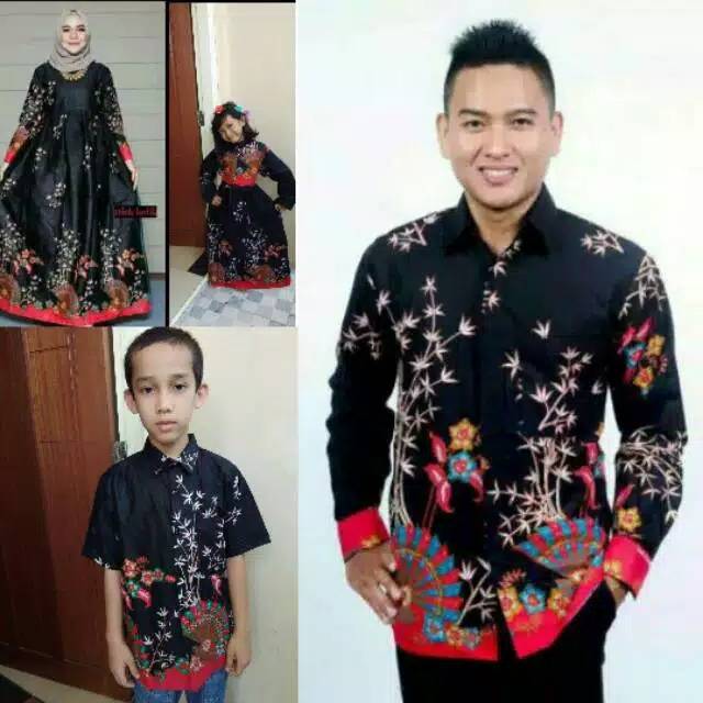 Couple gamis keluarga modern / Couple keluarga