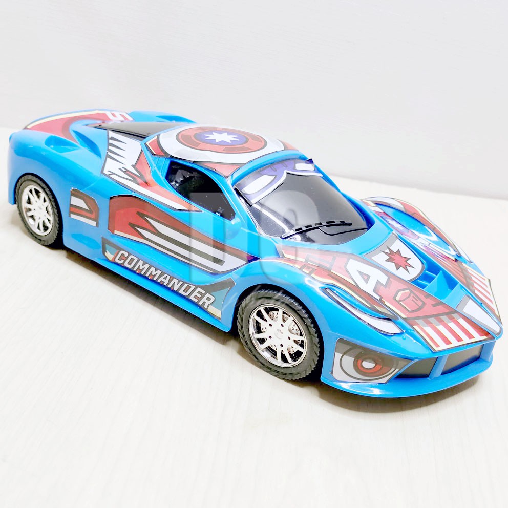 Super Car Avengers 02021 Mainan Mobil Superhero Hulk Spiderman Captain America