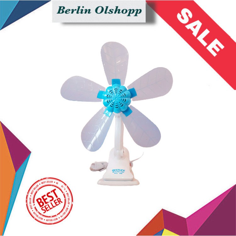 KIPAS ANGIN JEPIT BESTLIFE MINI CLIP FAN BL CLF20 3IN1