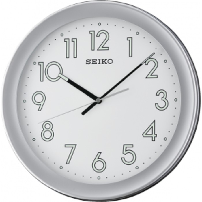 Seiko Wall Clock QXA670 K - S Lumibrite / Jam Dinding QXA670 Original