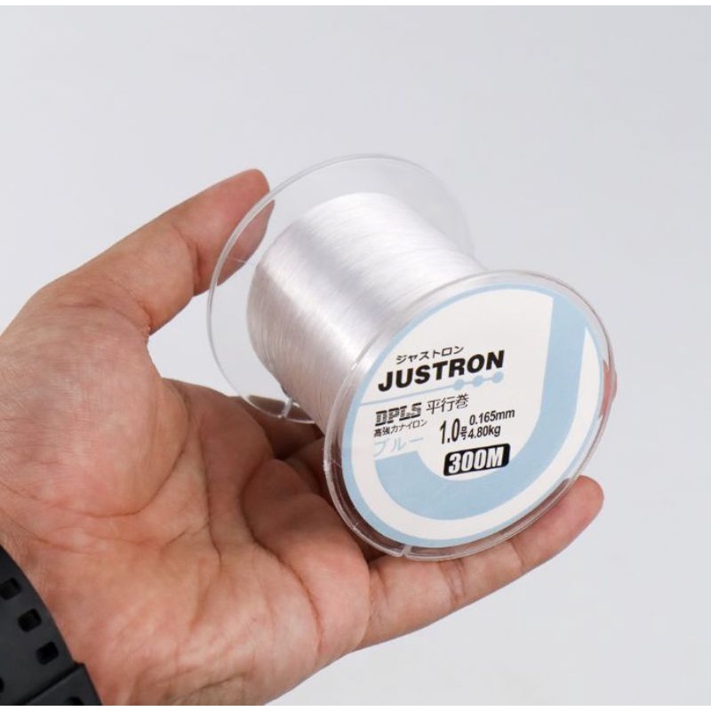 JUSTRON Senar Tali Benang Pancing Nylon Series Braided Thick Line