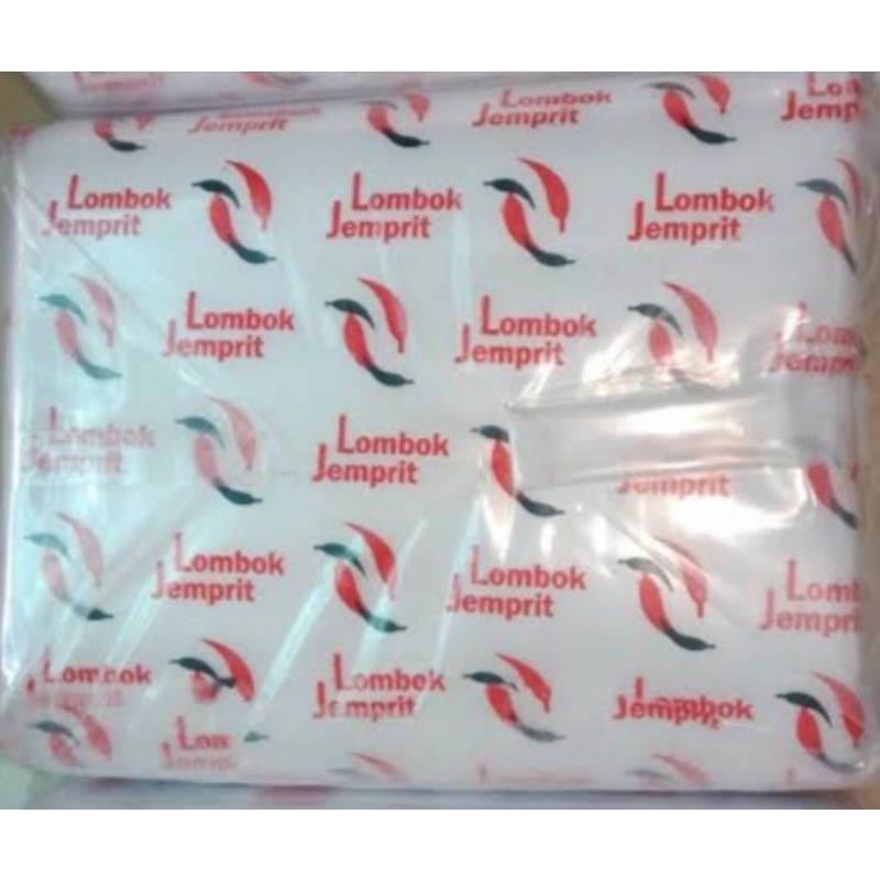 Plastik PE Lombok Jemprit / Plastik Es ukuran 13 x 30 Plastik 1 kg