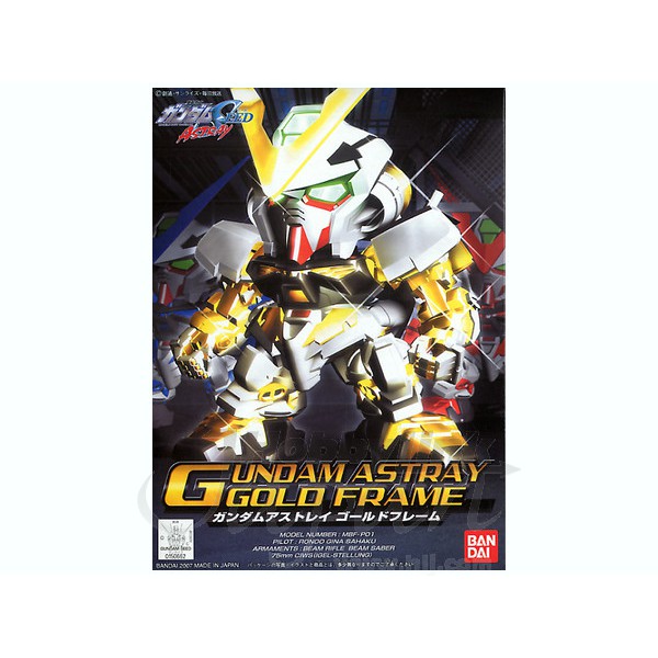 SD Gundam Astray Gold Frame