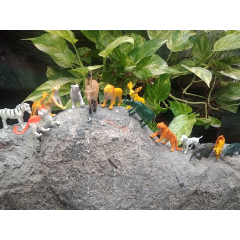 Mainan Figure Binatang Miniatur Hewan Satwa Kecil