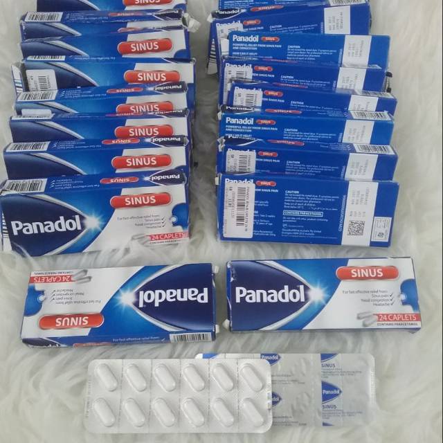 Panadol Sinus Impor Saudi