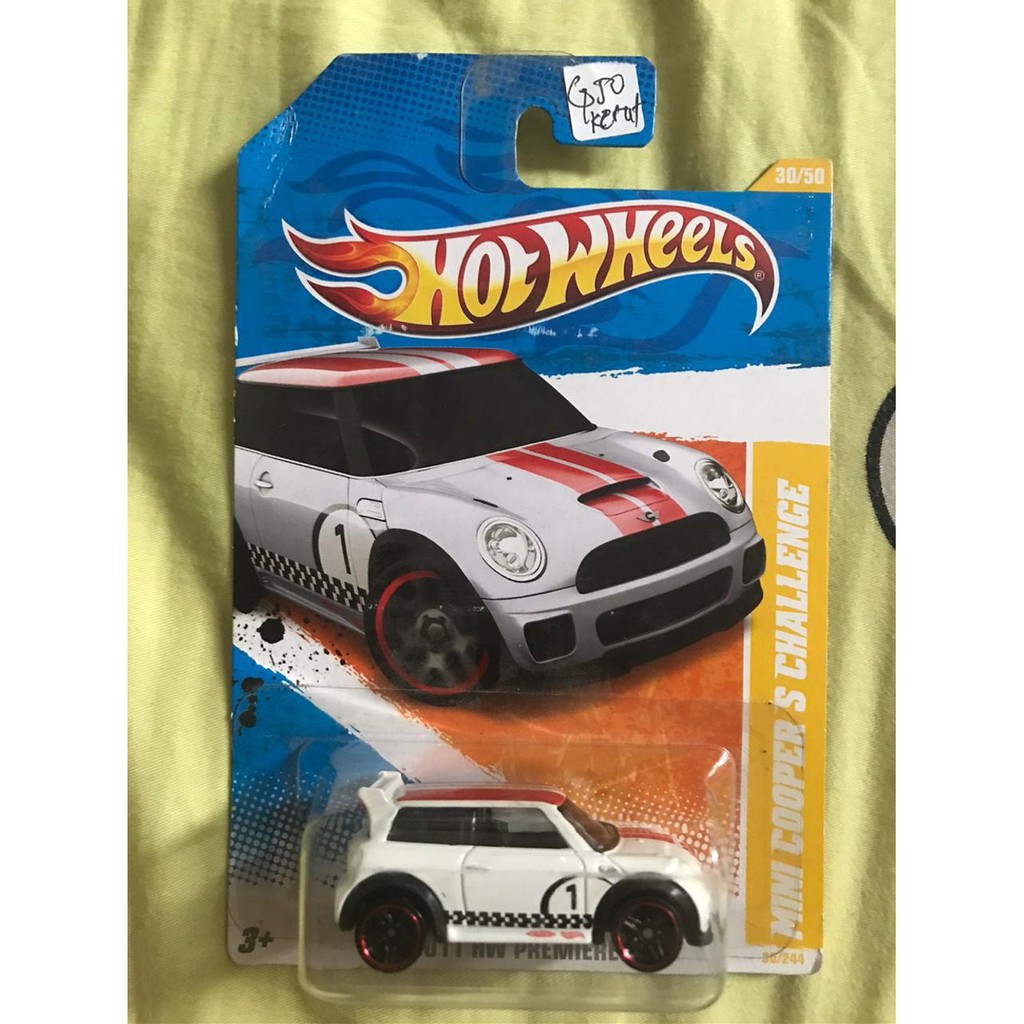 mini cooper s challenge hot wheels