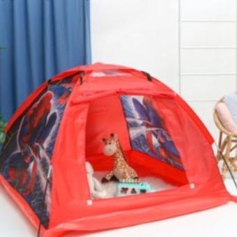 Mainan Tenda Camping Anak Bermain Berkemah motif Spiderman