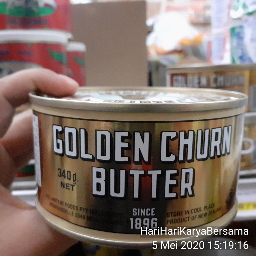 

GOLDEN CHURN PURE CREAMERY BUTTER - CAP TONG 340GR