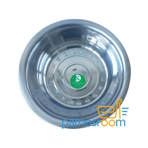 Komodo Baskom Stainless Steel 50cm Baskom Besar Stainless 50 Cm