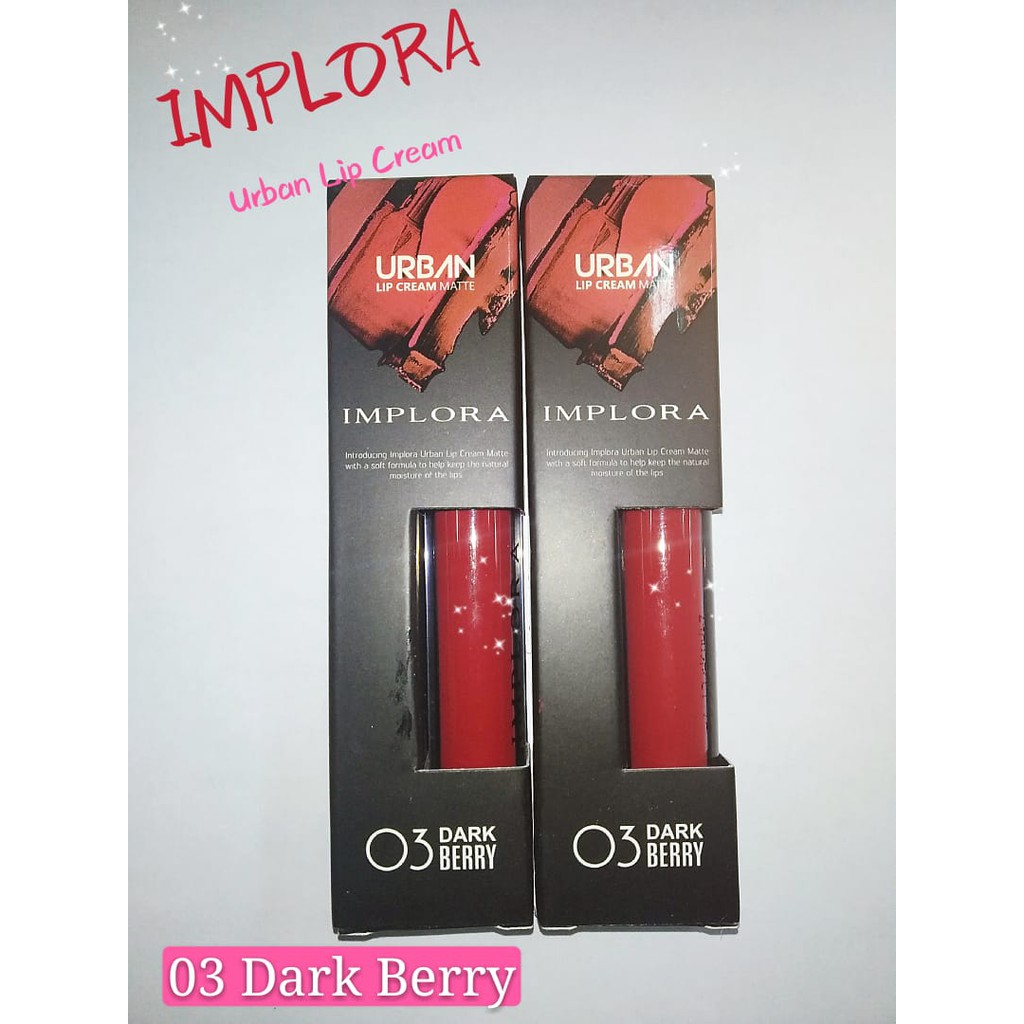 LIP CREAM MATTE IMPLORA URBAN READY 1-12 [PERAWATAN WAJAH]