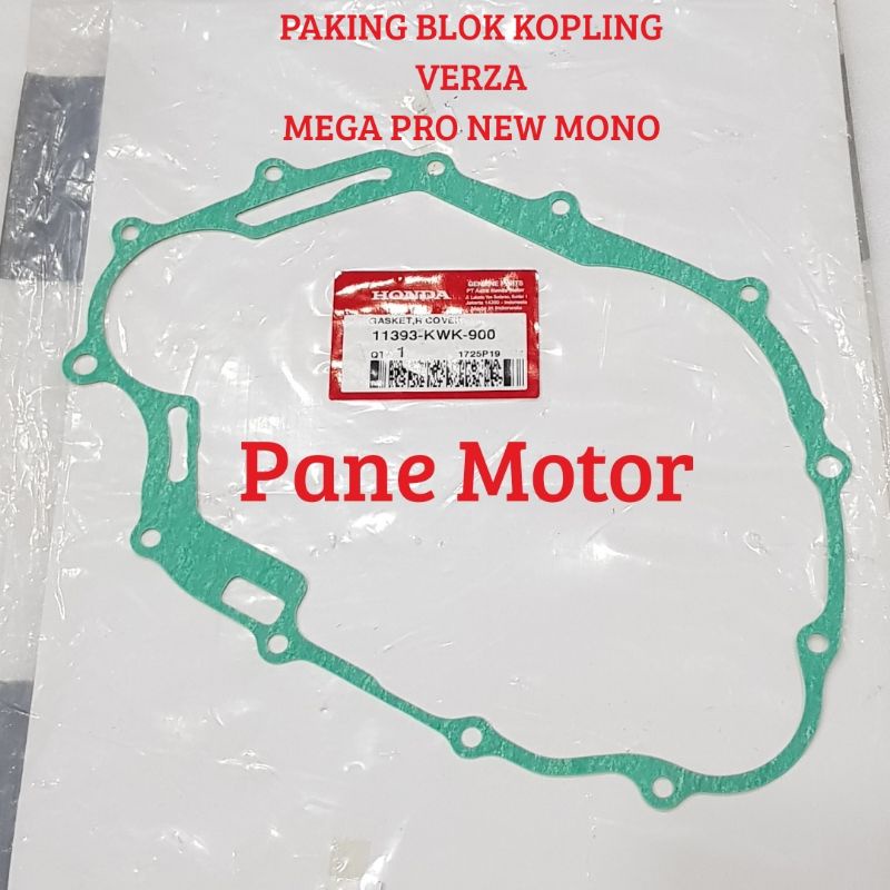 PAKING BLOK KOPLING MEGA PRO NEW MONOSOK KYE VERZA 150 ORISINIL AHM 11393-KWK-900