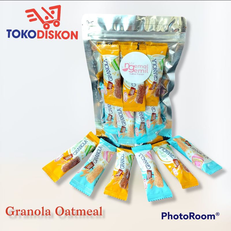 

Granola Oatmeal Mix Coklat & Vanila / Snack Granola